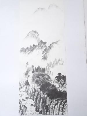 精密複製原画2枚セット　印刷めくり